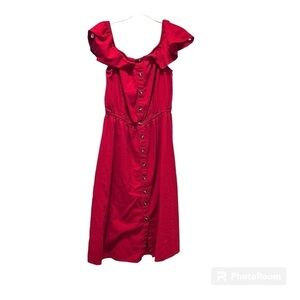Anko super cute and light red dress! Size medium